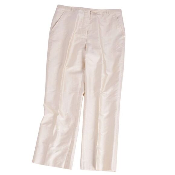 Hermes Pants Gaultier Period Long Pants 100% Silk